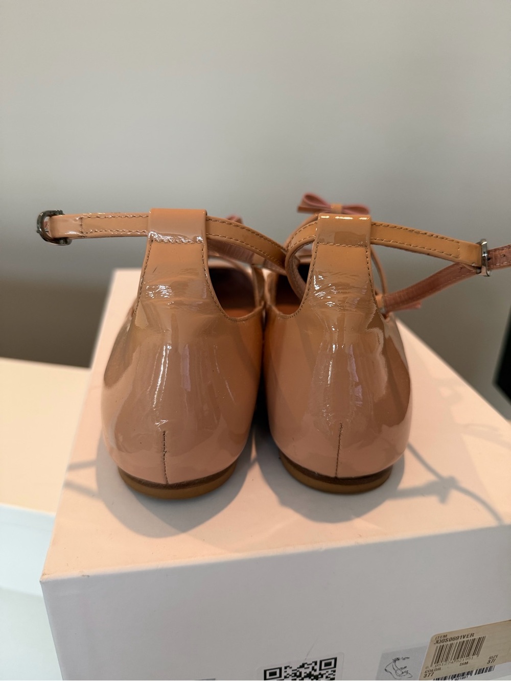 Red Valentino Bow flats size 37.5 - Picture 3 of 6